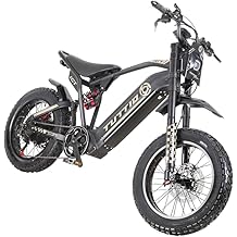 Tuttio ICT Electric Dirt Bike for Adults, 19MPH, 20" Fat-Tire-Electric-Motorcycle,Fit Age 16+