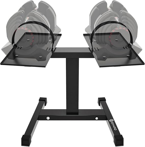 Adjustable Dumbbell Stand, 220 lb Capacity Rack for Home Gym, Stand Only