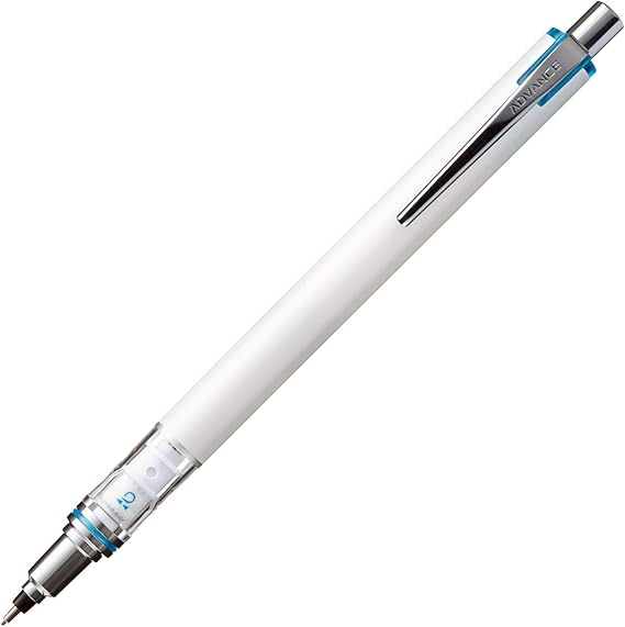 uni Kuru Toga Advance Mechanical Pencil | 0.7mm | White [M7-559]