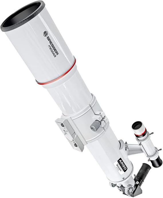 Bresser Refractor Messier AR-90s/500 Optical Tube Assembly Telescope - White
