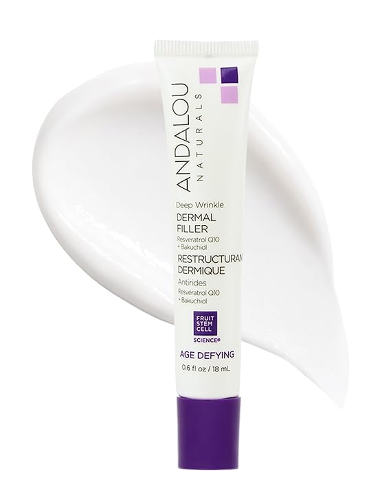 Andalou Naturals Deep Wrinkle Dermal Filler, Aloe Vera, 0.6 Fl Oz