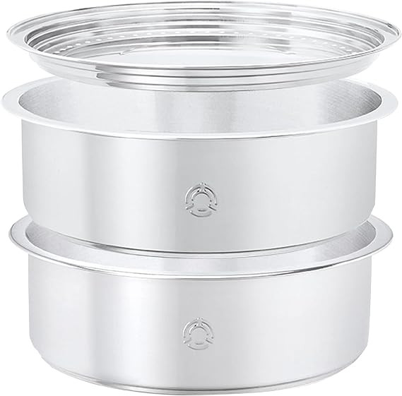 TATUNG TAC-S02 Stainless Steel 3 piece Stainless Steel Steamer Set