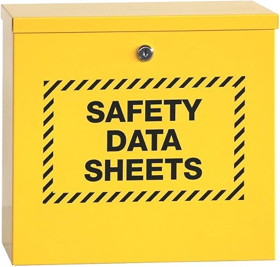 SDS Binder Storage Cabinet, Locking Cabinet for Safety Data Sheets