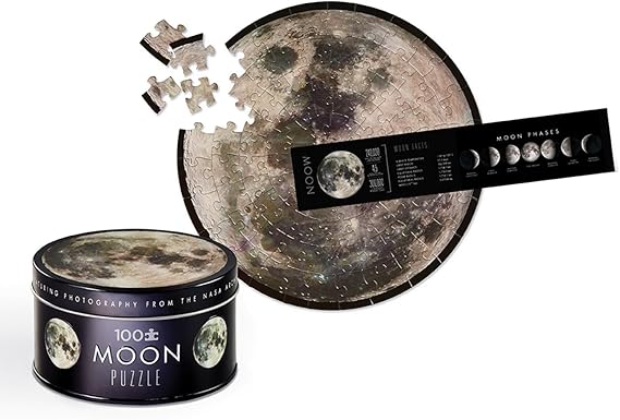 Crocodile Creek 100 Pc Tin Puzzle/Moon