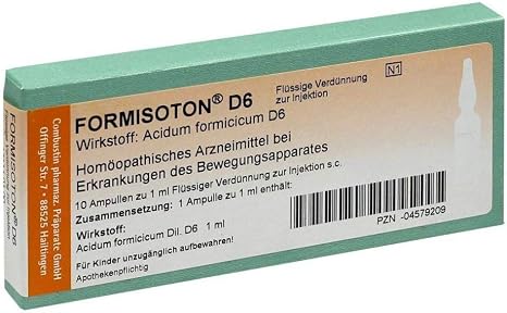 Formisoton D 6 Ampoules 10 x 1 ml