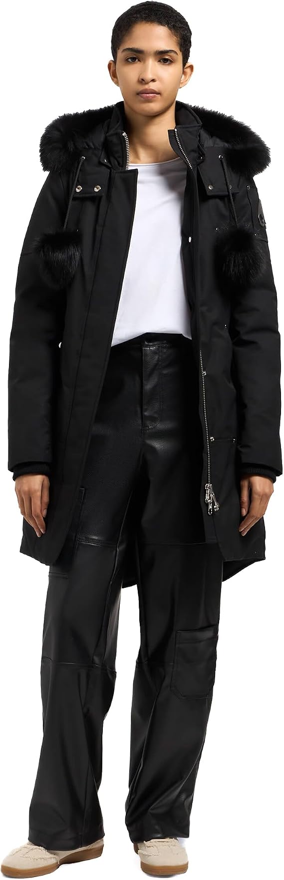 Moose Knuckles Women's Stirling Parka Shearling Neoshear
