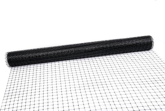 Tenax Pet Fence C-Flex Barrier Reinforced Edge 4'x100' Black