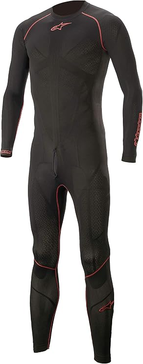 Ride Tech Lite 1pc Undersuit (m/l, Black Red)
