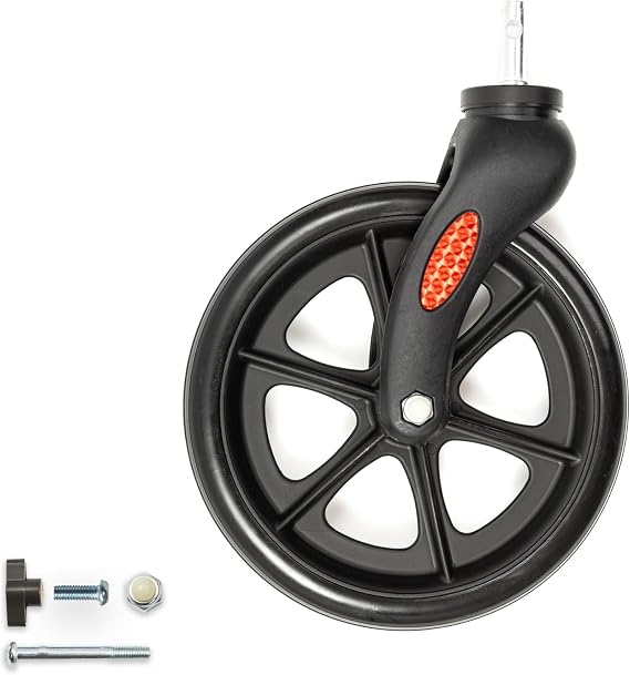 Helavo Spare Part: Front Wheel with Suspension for Helavo H1030 Walker Series