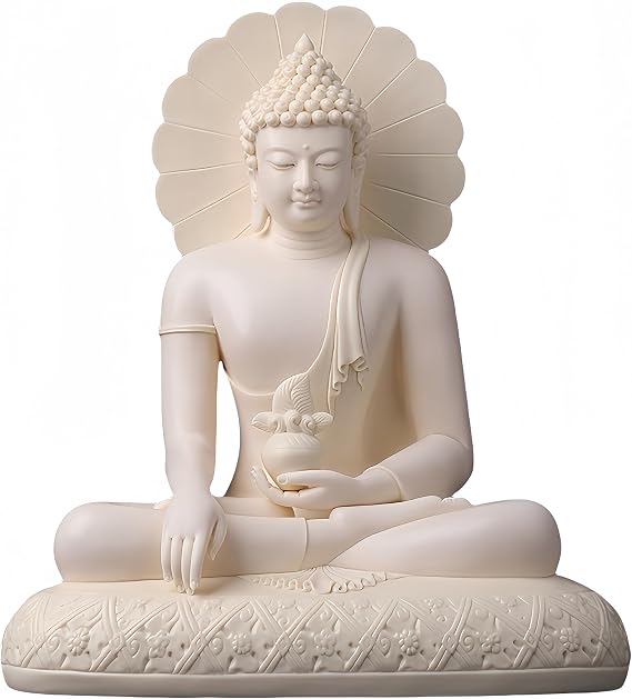 Top Ceramic Big Buddha Statues - Meditating Sitting Buddha Figurine, Handmade Buddah, Buda, Budda, Buddha Statue Indoor,Buddha Statue Outdoor,Buddha Statues for Home,Buddha Decor, Buddhas,Buddha Gifts