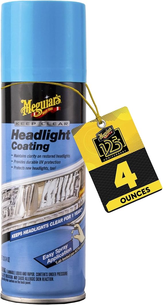 Meguiar's Keep Clear Headlight Coating, 4 Oz