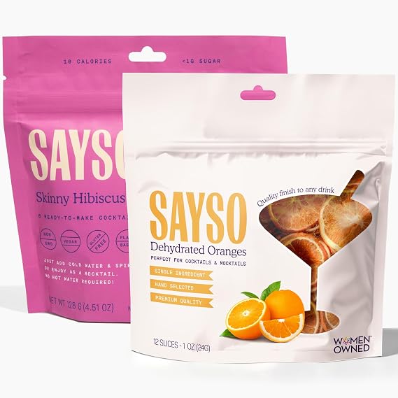 SAYSO Cosmo & Dehydrated Oranges Set