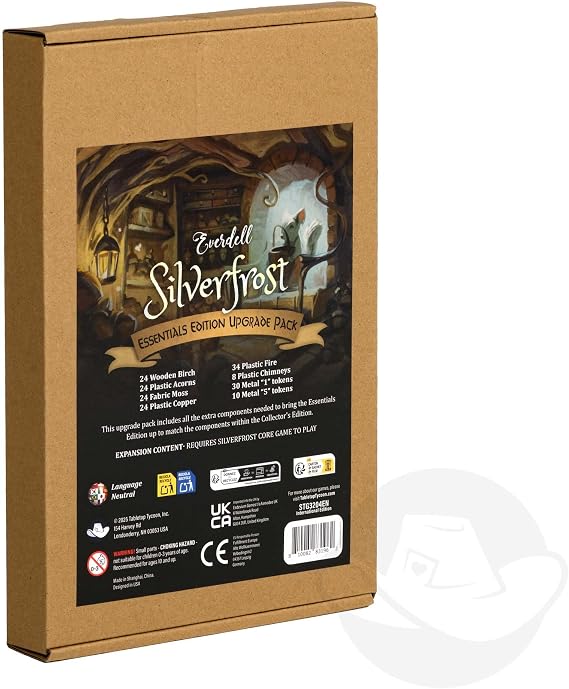 Starling Games | Everdell: Silverfrost Essentials Edition Upgrade Pack | Board Game Expansion | Ages 10+ | 1-4 Players | 40-80 Minutes Playing Time