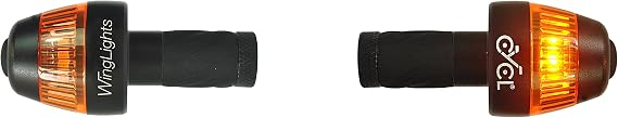 CYCL Wing Lights Fixed V3 - Turning Signals for Bicycle Turn Signals for E-Scooters 11.8x8x3.2cm