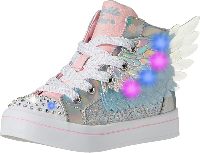 Skechers Girls Twinkle Toes TWI-Lites 2.0- Unicorn Wings SneakerSneaker