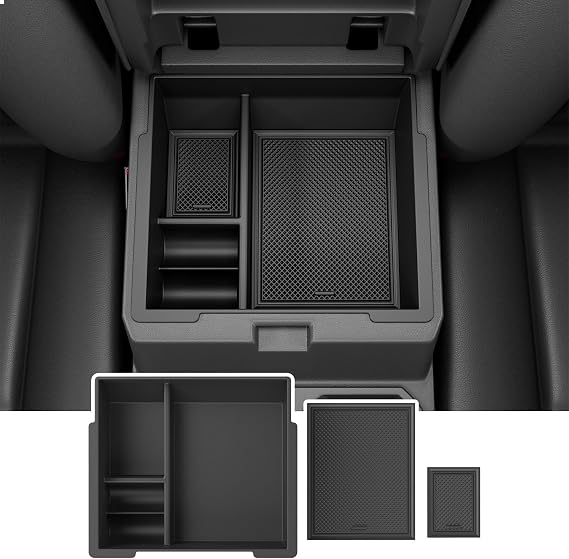 xipoqix Center Console Organizer Compatible with 2025 2026 Toyota 4Runner