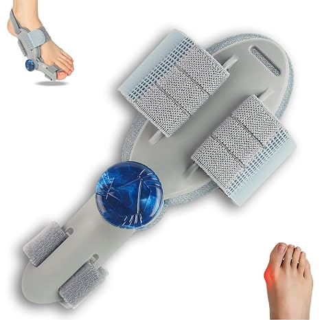 Align Toe Pro Fix for Women Men Big Toe Straightener Bunion Fix with Adjustable Knob, Recovio Health AlignToe Pro (1 PCS)