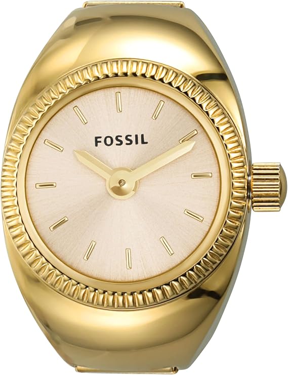 FOSSIL Damen Analog Quarz Uhr mit Edelstahl Armband