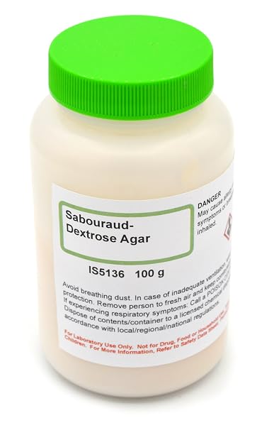 Innovating Science Sabouraud-Dextrose Agar 100g, Makes 1 Liters of Medium