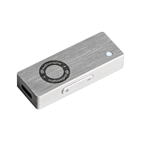 Audioengine DAC3 32 bit Portable Headphone Amplifier and DAC | 3.5mm | MQA PCM DSD Hi-Res, USB-C Input for Windows/Android/iOS/MacOS