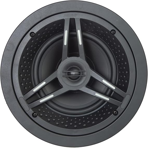 SpeakerCraft SC-DX-EC6 DX-Stage Evoke E Series 100-Watt-Continuous-Power in-Ceiling Speakers Set, 2 Count