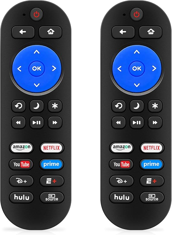 Universal Replacement TV Remote for Roku Players and Roku TV Remote, for Roku 1 2 3 4, Express/+, Premiere/+, Ultra and for All Roku TV (Not for Roku Stick)