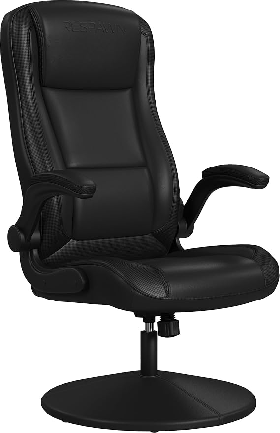 RESPAWN 800 Console Rocker Gaming Chair, Swivel Seat with Lumbar Support