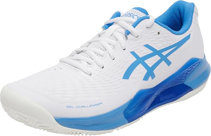 ASICS Challenger 14 Clay Donna Woman Tennis Shoes Blue Yellow