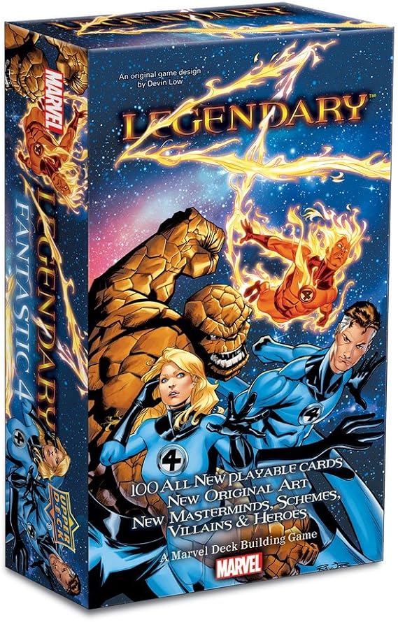 Legendary Marvel: Fantastic Four Expansion | Deck Building Game | Marvel Board Game