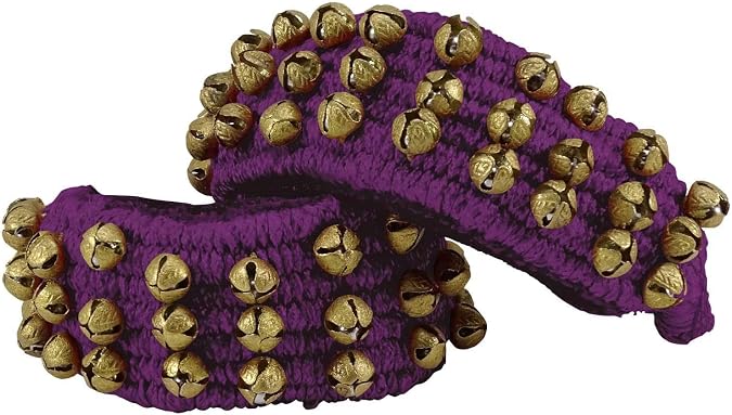 Indian Traditional 3 Line Classical Kathak 12 No Ghungroo Anklets Dancing Ankle Bracelet Pair Jewelry