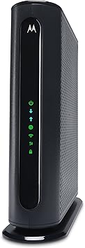 Motorola MG7540 Cable Modem WiFi Router Combo | Approved by Comcast Xfinity, Cox, Spectrum | Plans Up to 300 Mbps | AC1600 WiFi Speed | DOCSIS 3.0