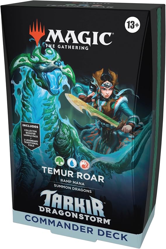 Magic: The Gathering Tarkir: Dragonstorm Commander Deck - Temur Roar