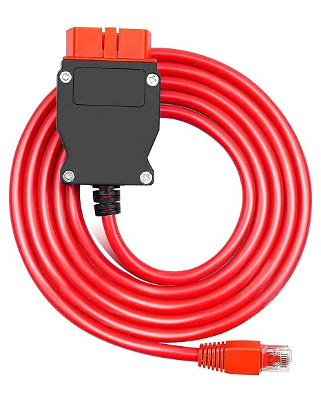 OCHIKI 7 Ft VOE OBD to Ethernet Adapter Fit for Volvo Vehicles