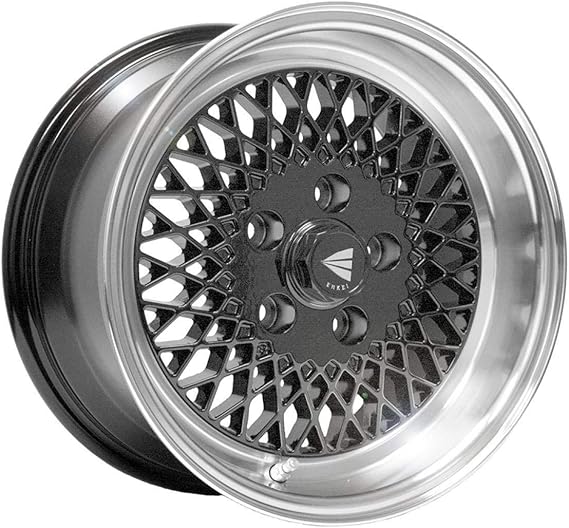 Enkei 465-570-6538BK ENKEI92 Performance Wheel 15x7 +38 5x114.3 Black Paint