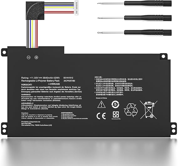 B31N1912 C31N1912 Battery for ASUS VivoBook E410 E410K E410M E510 E510MA
