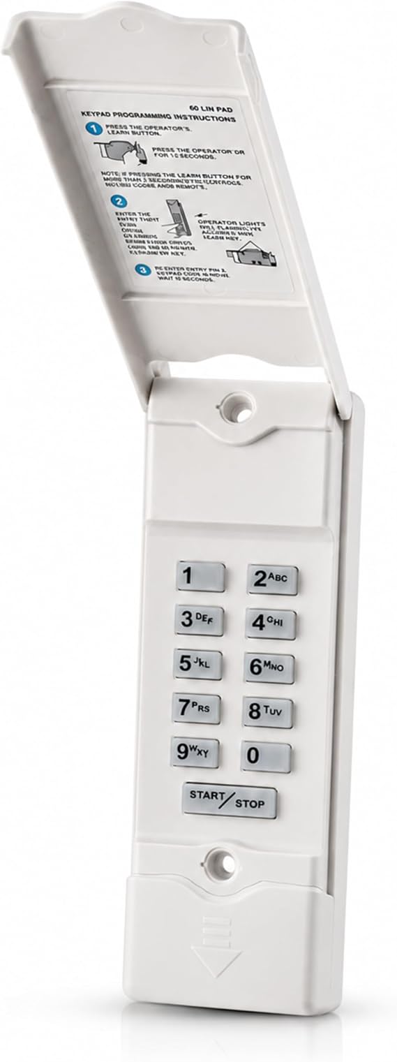 1x for Linear Garage Door Keypad, Wireless MDTK DNT00058 Replacement