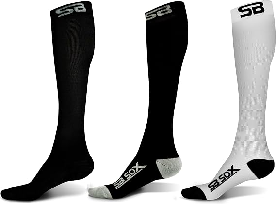 SB SOX - 3 Pairs Size Large Compression Socks
