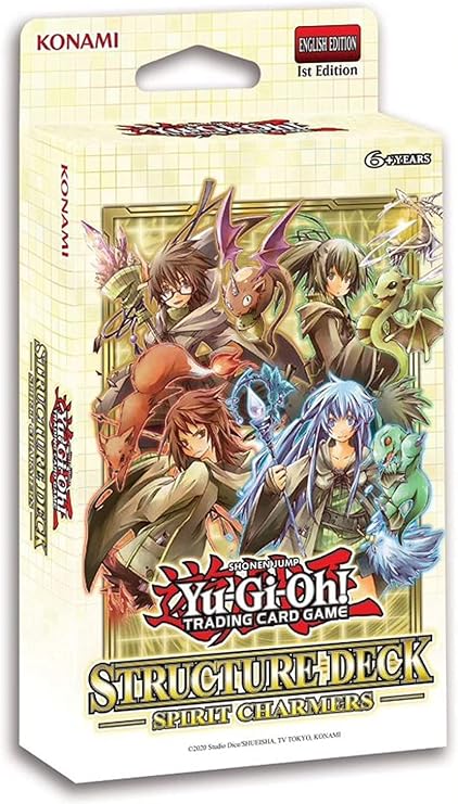 Yu-Gi-Oh! Trading Cards Spirit Charmers Structure Deck, Multicolor