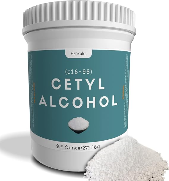 9.6 oz Cetyl Alcohol for Lotions Making, Cosmetic Grade, 100% Pure