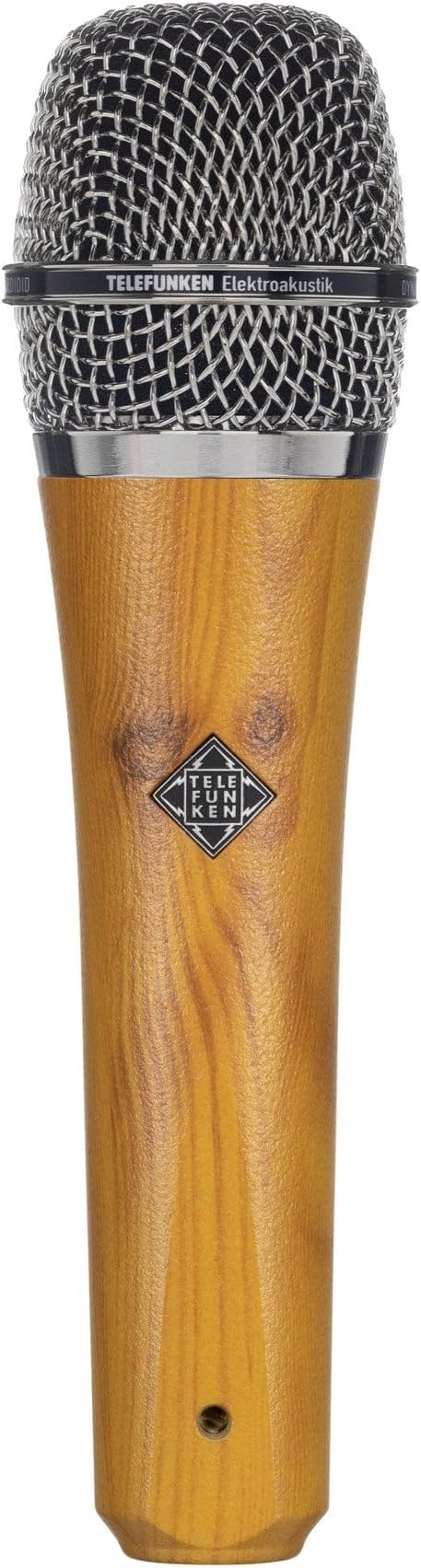 Telefunken M80 | High-Quality Hand-Held Cardioid Microphone Custom Finish Dynamic Series with Wider Frequency Response and Higher-than-Normal SPL Capabilities (Oak)