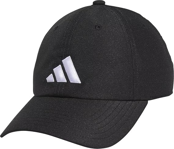 adidas Men's Relaxed Strapback Golf Hat (Adjustable - One Size Fits Most) (US, Alpha, One Size, Black)