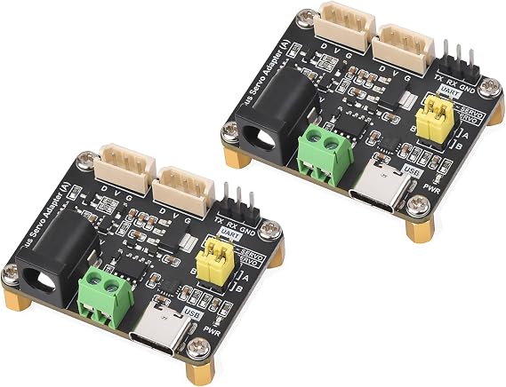 2PCS Serial Bus Servo Driver Board, Support 253 ST/SC Serial Bus Servos