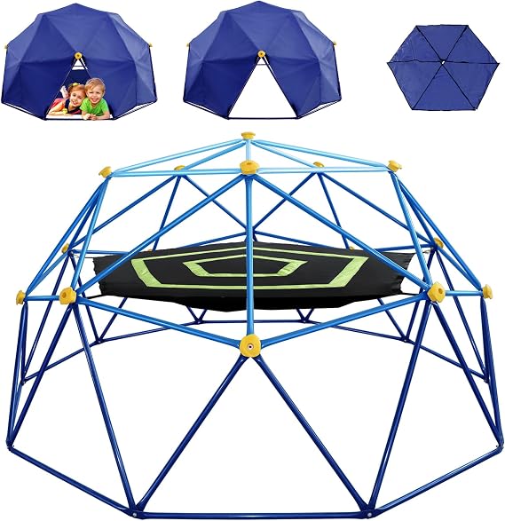 10FT Climbing Dome, Outdoor Jungle Gym for Kids