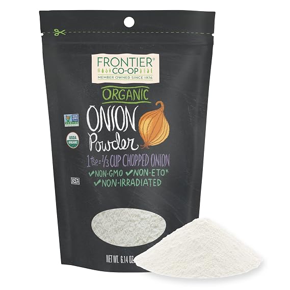 Frontier Co-op Organic White Onion Powder 6.14oz