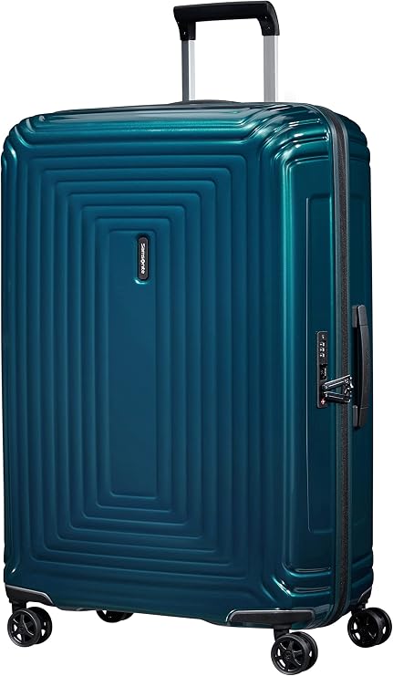 Samsonite Neopulse - Spinner L, Suitcase, 75 cm, 94L, Blue (Metallic Blue)