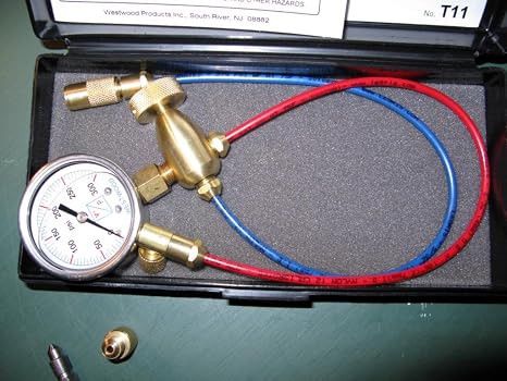 WESTWOOD T11 Fitz-All Oil Burner Pump Tester, W/CASE