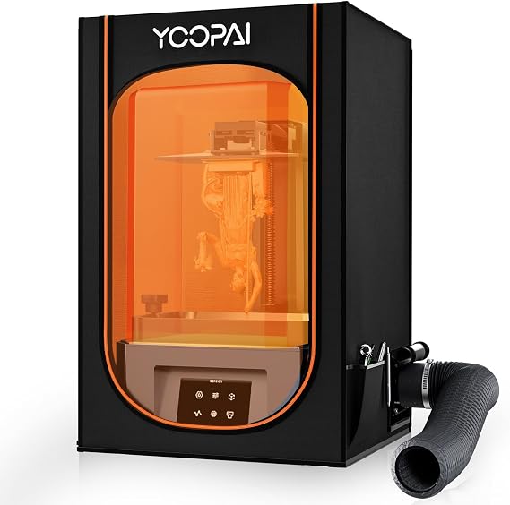 YOOPAI 3D Printer Enclosure with Ventilation - Multifunctional Tent Cover to Eliminate Odors, Noise and Dust for Creality, Anycubic, Elegoo Series LCD SLA DLP
