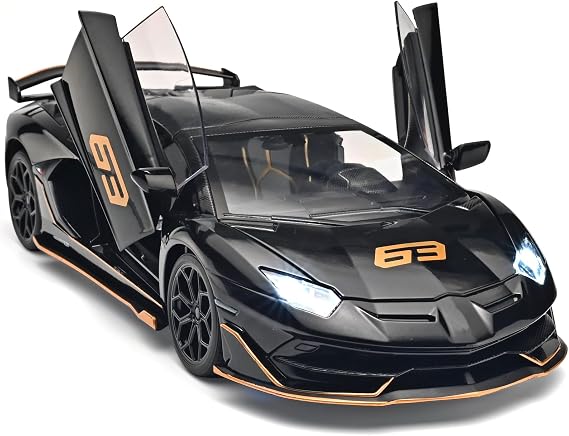 OANMYJJO Car Toys for Boys 1/18 Diecast Model Cars for Boys SVJ 63
