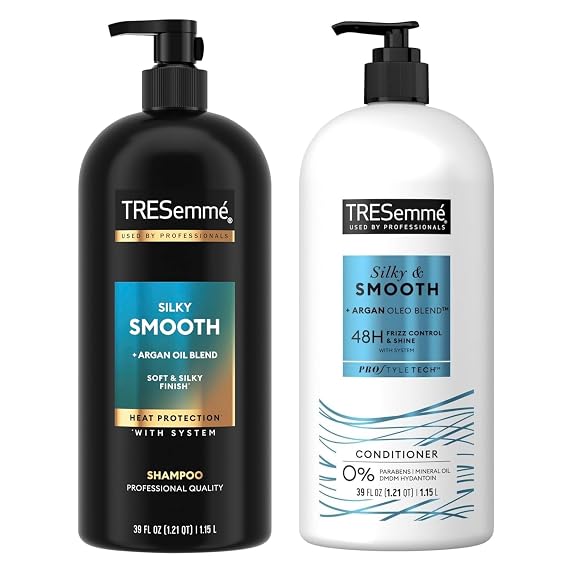 Tresemme Silky Smooth Shampoo & Conditioner, 39oz