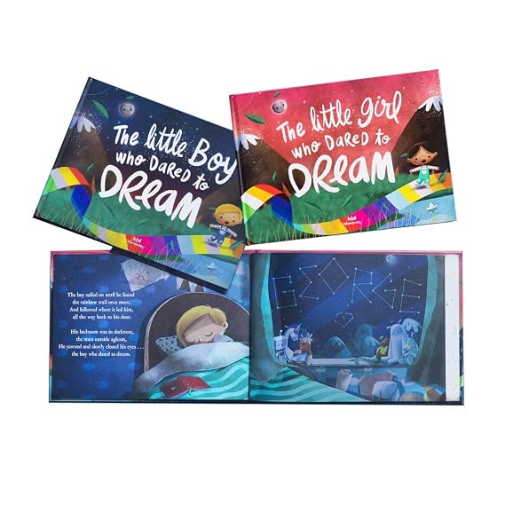 The Little Girl or Boy Who Dared to Dream - Personalized Baby & Kids' Book - Wonderbly (Hardcover)
